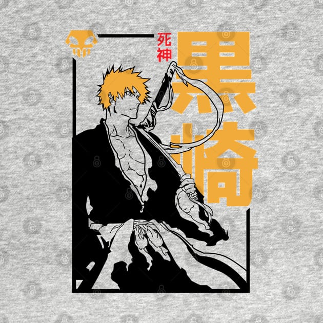 Bleach Ichigo Hollow Anime and Manga Fanart by Planet of Tees